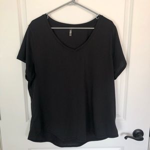 MTA Sport Black Althetic Tee.